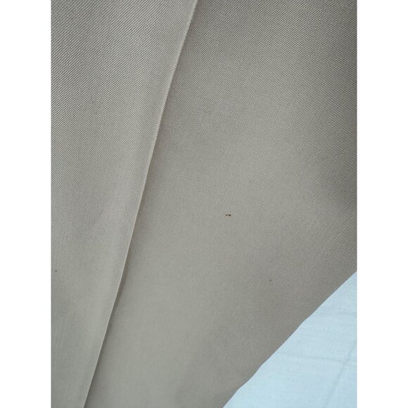 Talbots Pleated‎ Front Pants Womens Size 12 Beige Corpcore Neutral Capsule FLAW - Picture 9 of 14
